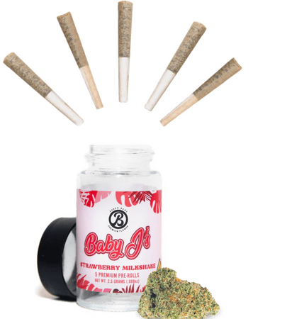 PREMIUM PRE-ROLLS - STRAWBERRY MILKSHAKE 2.5 GRAMS